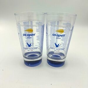 A Set Of 2 US OPEN 2024 Grey Goose HONEY DEUCE Cups Limited Edition Collectible